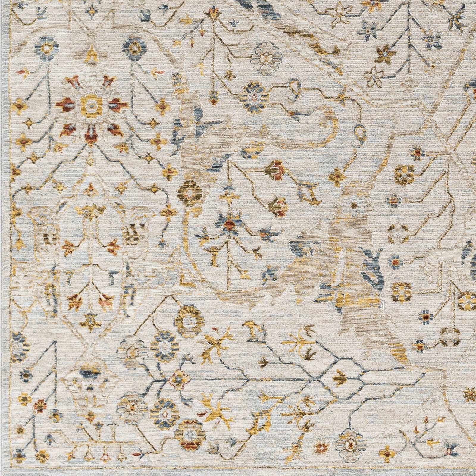 Kabungahan Oushak Style Floral Rug